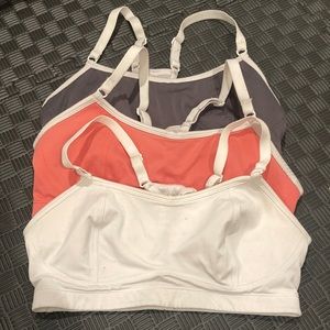 3 sports bras